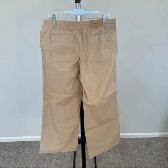 L.L. Bean Women’s Wide Leg Favorite Fit Pull On Pants 12P - Picture 4 of 5